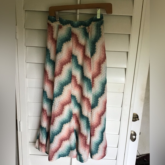New Anthropologie Maeve Chevron Sweater Skirt - Picture 3 of 8
